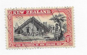 New Zealand #239 Creases - Stamp - CAT VALUE $5.00