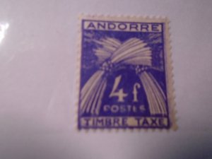 Andorra  French  #  J36  MH