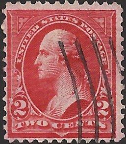 # 279b Used Red George Washington