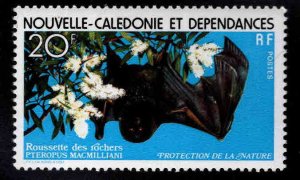 New Caledonia (NCE) Scott 438 MNH** 20 fr Flying Box Bat stamp