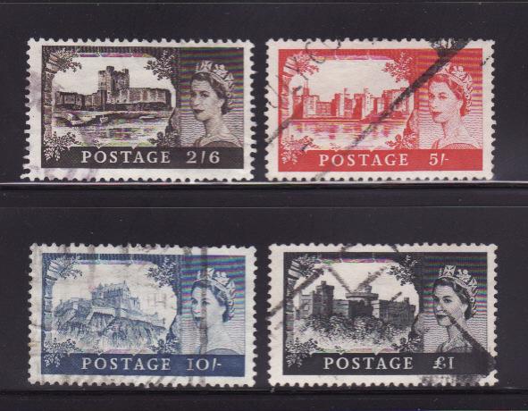 Great Britain 371-374 Set U Queen Elizabeth II (A)