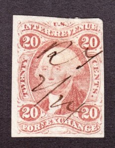 US R41a 20c Foreign Exchange Used F-VF SCV $95