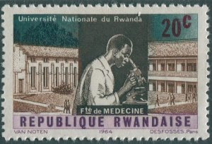 Rwanda 1964 SG85 20c National University MLH