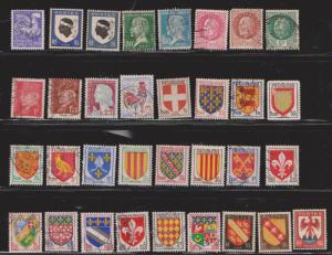 FRANCE  - Lot Of Used Stamps - Various Issues - Lot #2