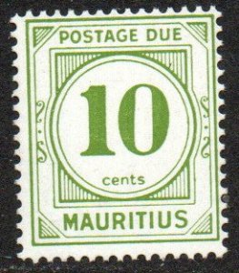 Mauritius Sc #J11 MNH