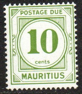 Mauritius Sc #J11 MNH