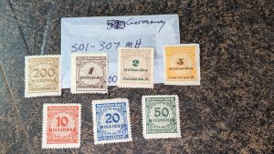 Germany # 301-307 mh