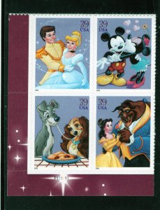 4025-4029 Art of Disney, MNH LL-PB/4 (#P111111)