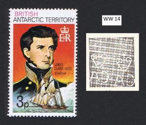 BAT James Clark Ross and HMS 'Erebus' 3p SG#69 SC#50a