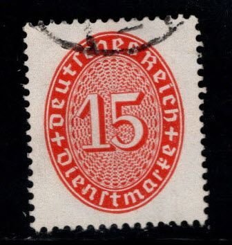 Germany Scott o73 used official stamp