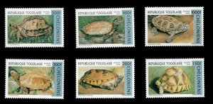 Togo 1997 - Turtles - Set of 6 - Scott 1790-95 - MNH