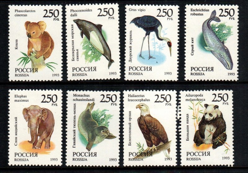 Russia  6184 - 6191   MNH cat $ 4.00