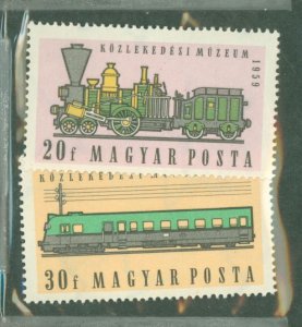 Hungary #1224-1225 Mint (NH) Single