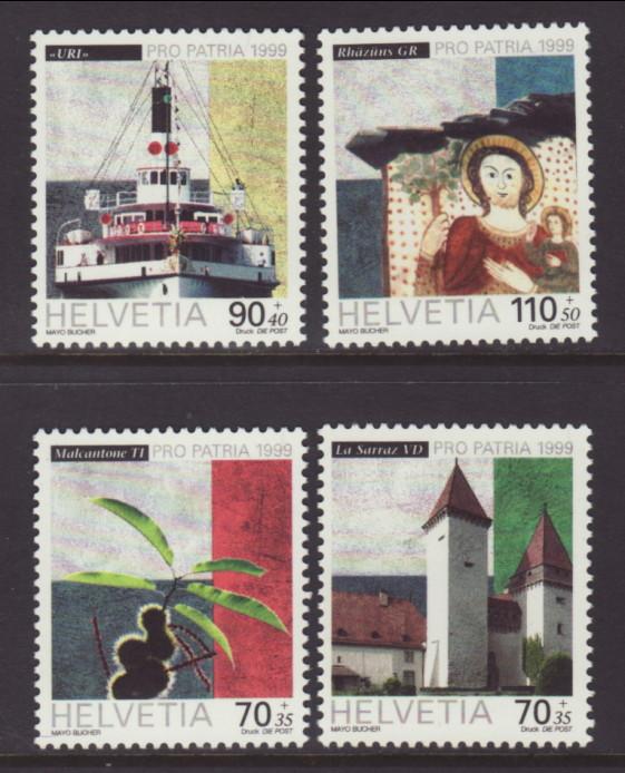 Switzerland B648-B650 MNH VF