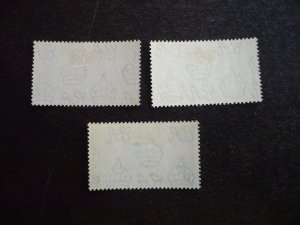 Stamps - Bechuanaland - Scott# 121-123 - Mint Hinged Set of 3 Stamps