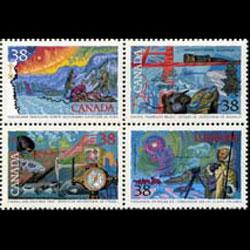 CANADA 1989 - Scott# 1233-6 Exploration Set of 4 NH