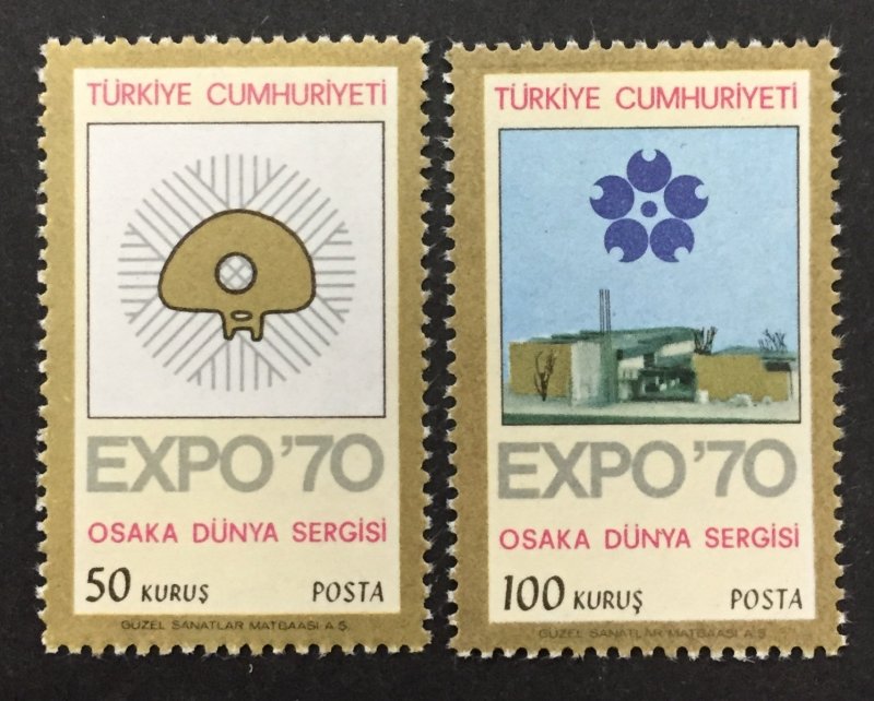 Turkey 1970 #1840, Expo '70, MNH.