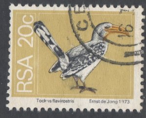 South Africa Scott 419 - SG359, 1974 Birds 20c used