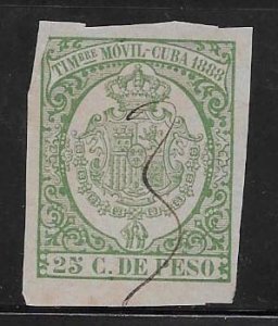 CUBA STAMP VFU TIMBRE  #DIC XG3