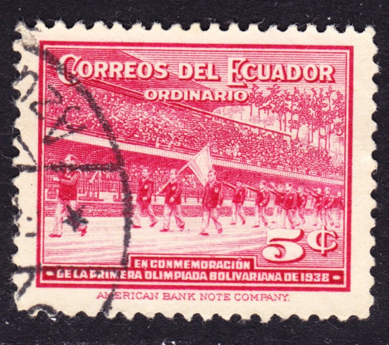 Ecuador Scott 377  VF used. FREE...