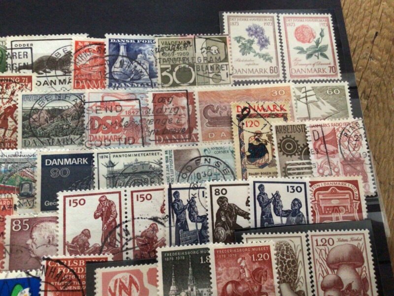 Denmark mounted mint or used stamps  A12356