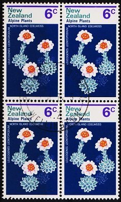 New Zealand. 1972 6c (Block of 4) S.G.984 Fine Used