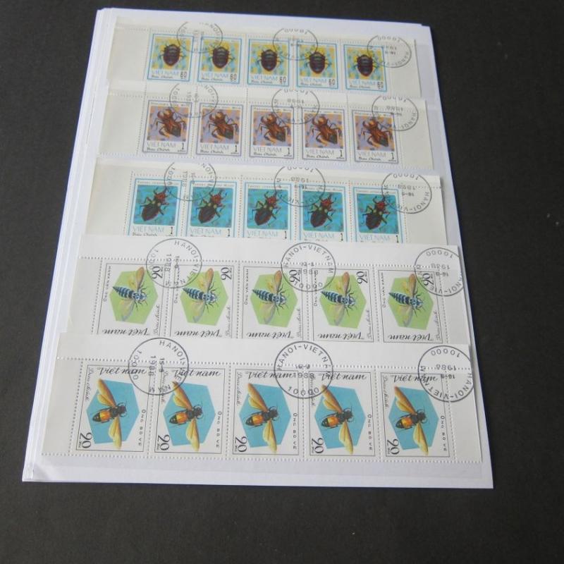 Vietnam mint OG CTO set in blocks collection