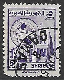 Syria # C175 - Hama Post Office - used.....{Gn12}