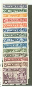 St. Helena #118-127 Unused Single (Complete Set)