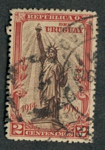 Uruguay #217 used Single