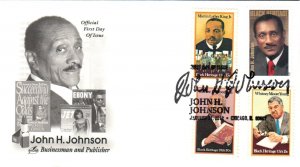 #4624 John H. Johnson Combo Artcraft FDC