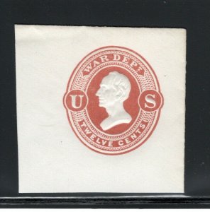 U026 VF/XF Full Corner Superb - Unusual Strong Emboss. SCV. $90 (JH 4/5/2020)