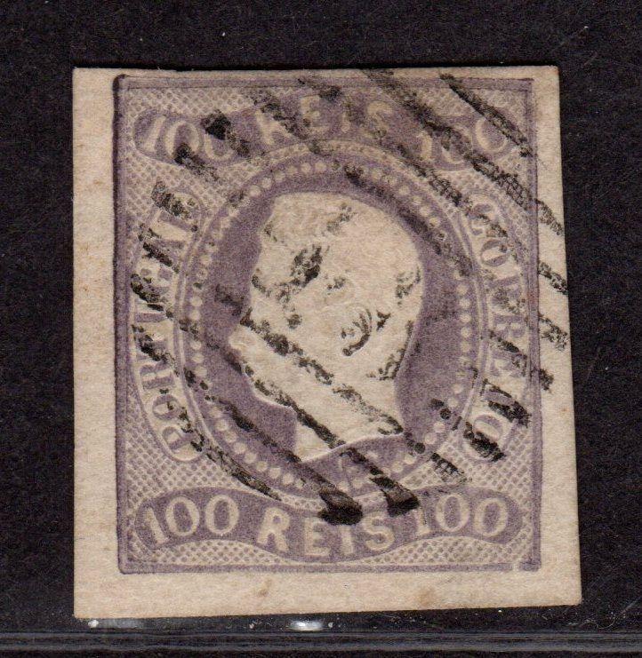 $Portugal Sc#23 used, F-VF+, Cv. $75