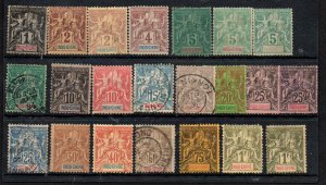 Indochina 3-20 (mixed and duplicates)