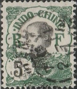 Inso-china, #44 Used, From 1907