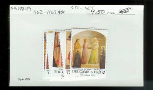 GAMBIA Sc#1162-1169 Complete Set Mint Never Hinged
