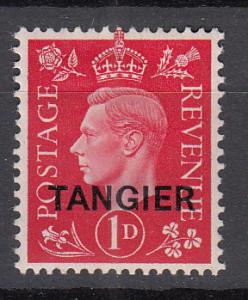 Great Britain - Tangier - 1937 KGVI 1p Sc# 516 - MH (9270)