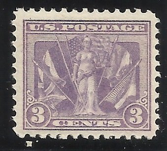 537 3c MNH F/VF Centering