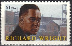 #4386, Single,  \Richard Wright\  MNH,  .61 Cent