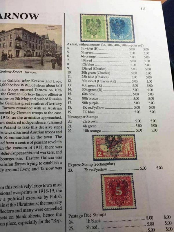 POLAND Polska 1918 LOCALS NEW Barefoot Colour Stamp Catalogue (118 Pages)