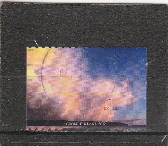 Finland  Scott#  1413c  Used  (2012 Clouds)