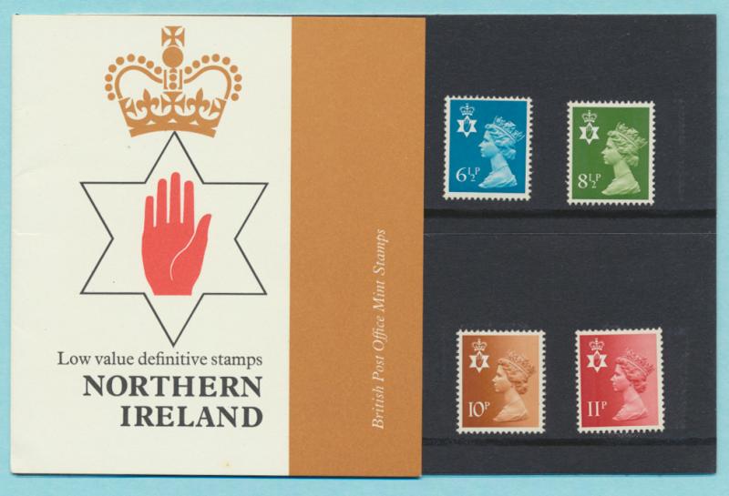 Northern Ireland Presentation Pack 84 Oct 1976 as fresh new