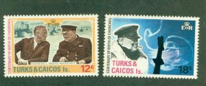 TURKS _ CAICOS 297-8 MNH BIN $1.00