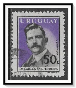 Uruguay #646 Carlos Vaz Ferreira Used