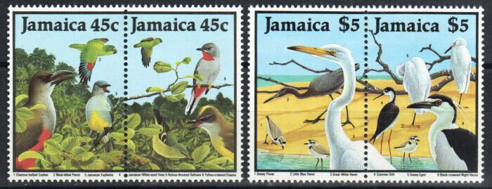 Jamaica Stamp 679-682  - Birds
