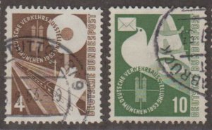 Germany Scott #698-699 Stamp - Used Set