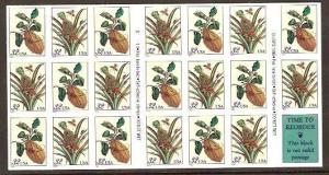 #3126-7 Merian Botanical Booklet Pane NH