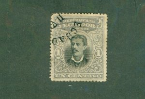 ECUADOR 137 USED BIN $0.40
