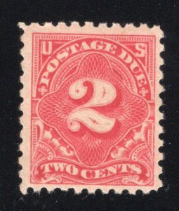 USA 1916 2¢ Postage Due Rose - OG MNH - SC# J60 - Cats $625.00 (ref# 204479)