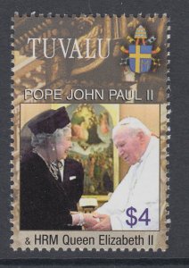 Tuvalu 971 Pope John Paul II MNH VF